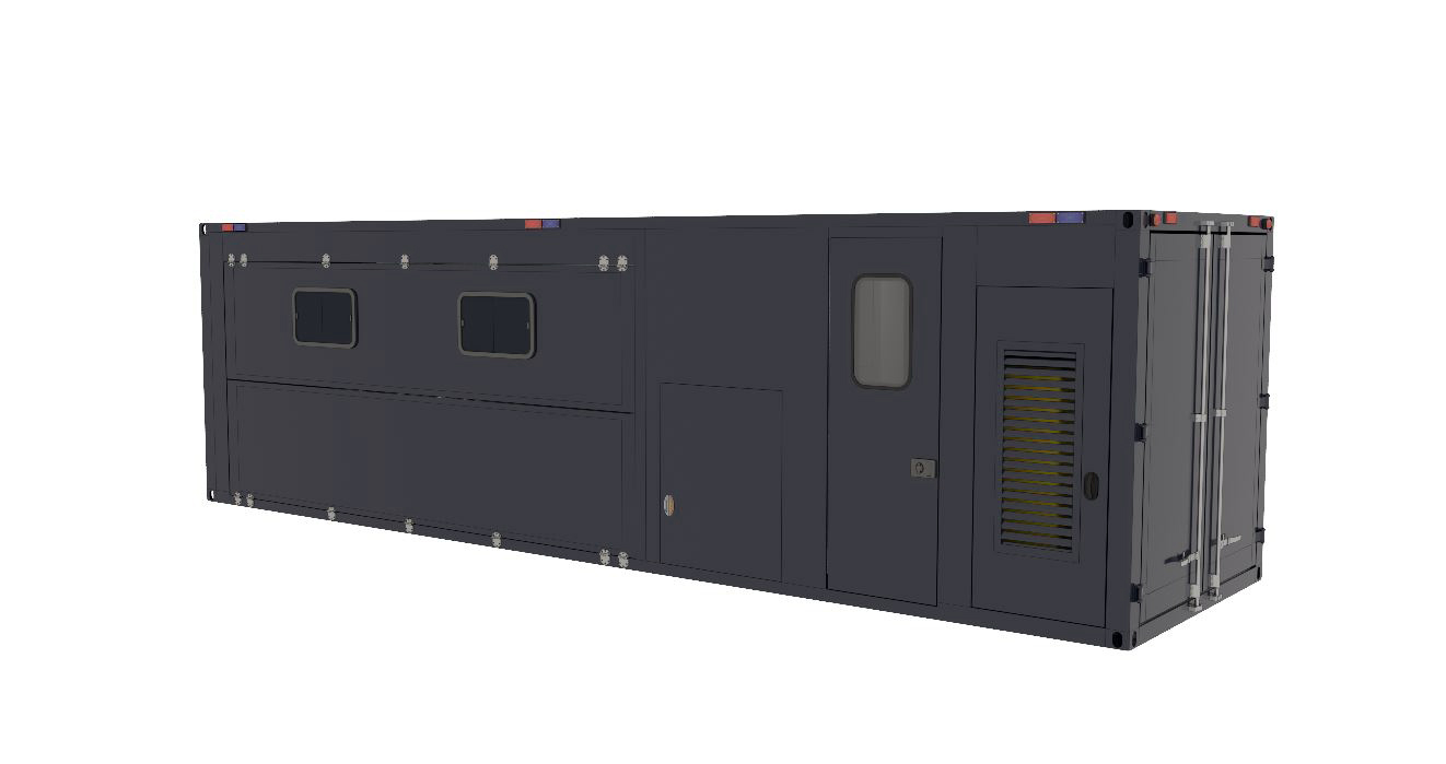 警務發電凈水保障方艙